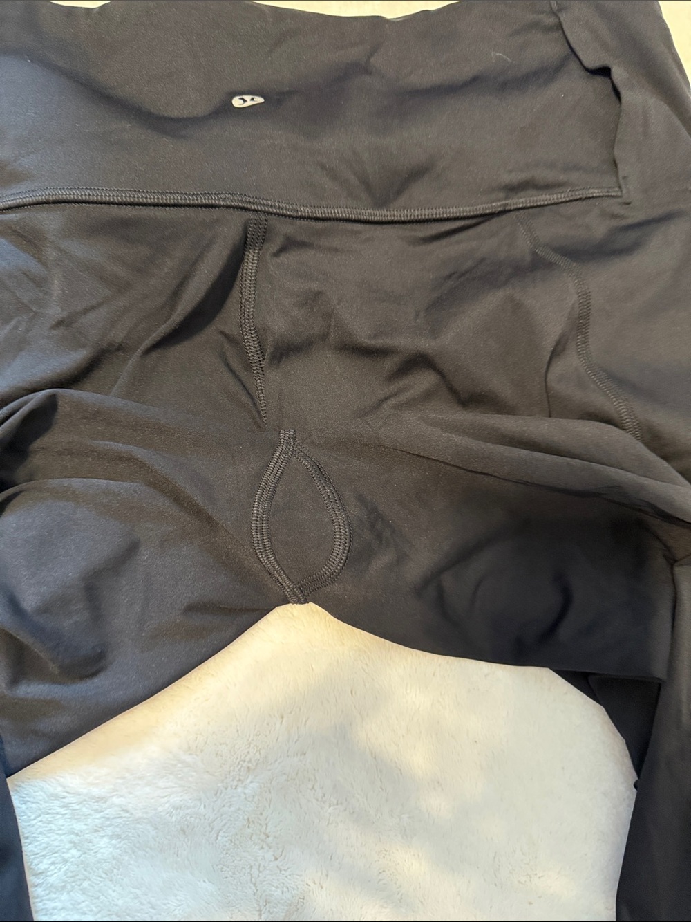 lululemon Free to Speed High Rise Black Leggings 12 - 25” inseam - like new! - Picture 7 of 10